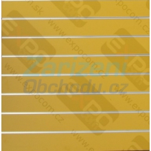 Drážkový panel Výška121xŠířka122cm žlutý.JPG